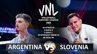 Argentina vs Slovenia | Men's VNL 2023