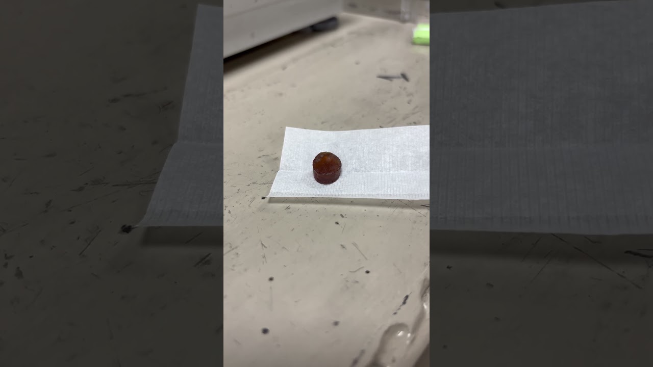 Plasticity Retention Index (PRI) test of rubber. 