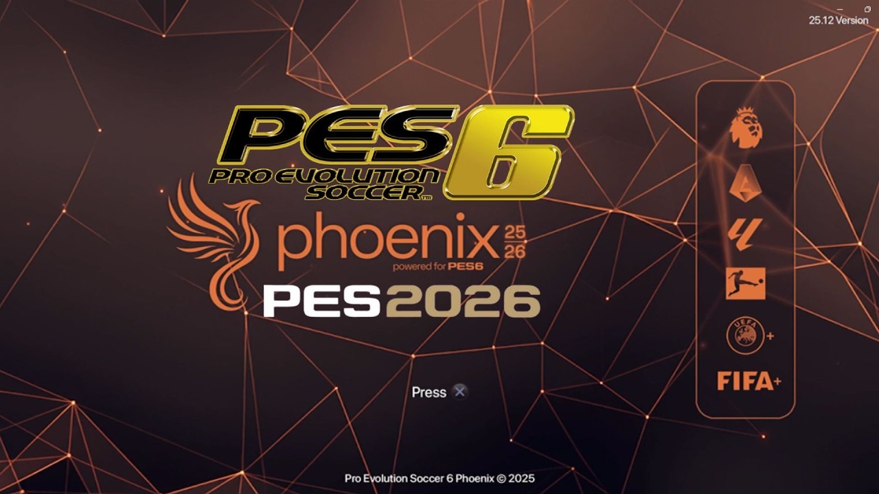 PES 6 MOD SEASON 2026 || PHOENIX PATCH - YouTube