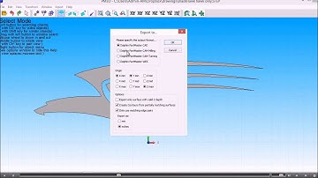 Machining a Hawk in Dolphin CAD-CAM