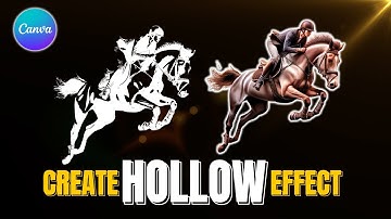 Stunning Hollow Picture Effect in Canva (Step by Step Guide)