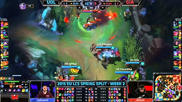 UOL vs Giants | LCS EU 2015 Spring Split | 2. hét 1. nap 2. meccs |