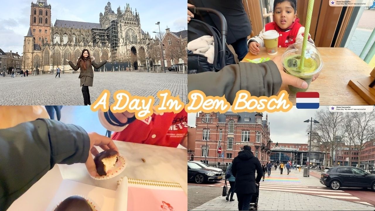 Den osch Vlog| A Day in Den Bosch 🇳🇱 | One Day Trip Vlog | Netherlands Life | Indian in Netherlands