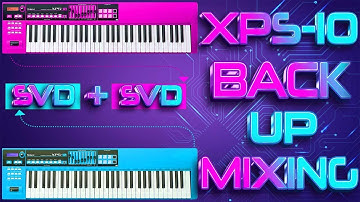 BACK UP MIXING | SAMPLE TONE | ROLAND | XPS - 10 | PART 4 | ARTIC STUDIO | 8455974916
