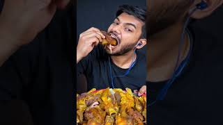 Desi food challenge 🤤 #mukbang #shorts #asmr