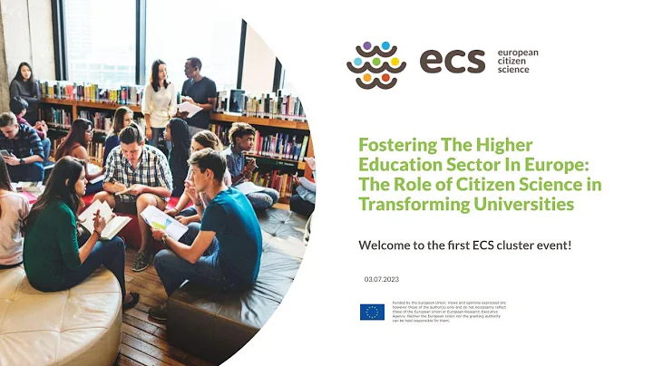 European Citizen Science (ECS) first cluster event