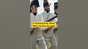 Is Quitting Ever Okay? Man