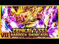 HE'S DANGEROUS! THE SSJ CRIT GOD RETURNS! ZENKAI 7, 1400% BARDOCK SHOWCASE | Dragon Ball Legends PvP