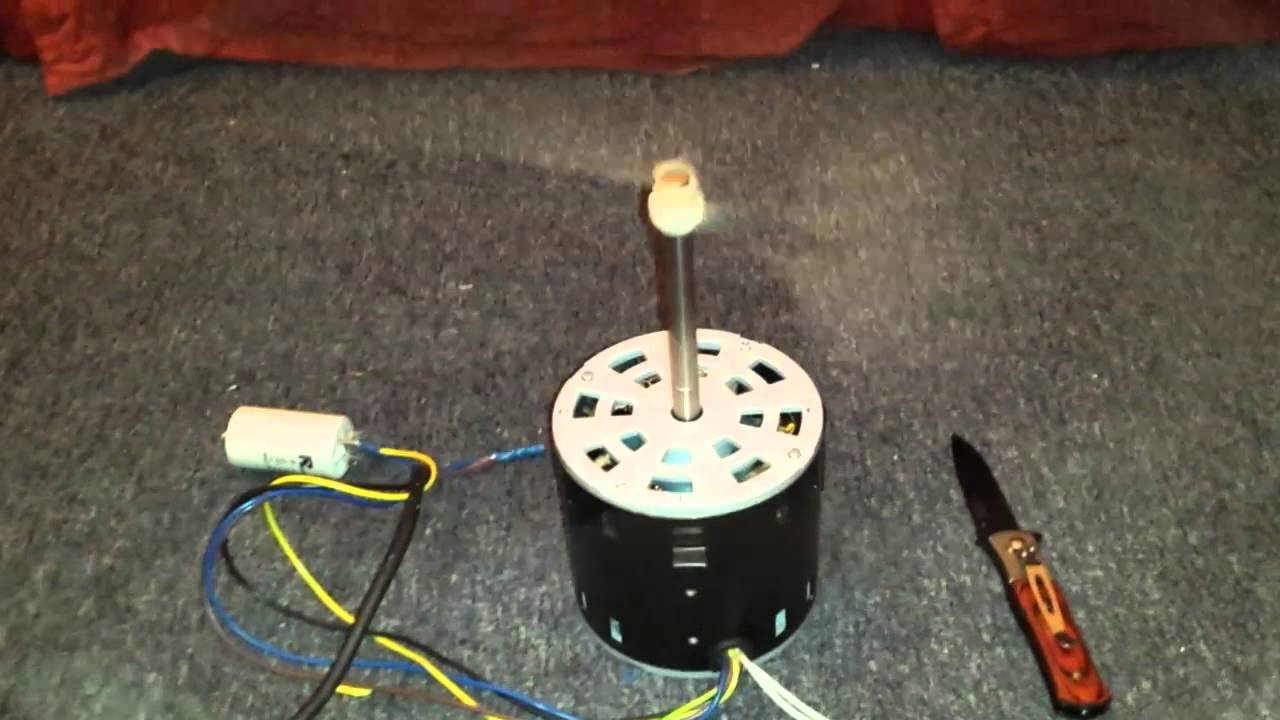 Powerfull motor and an elastic band YouTube