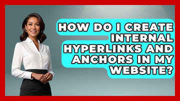 How Do I Create Internal Hyperlinks and Anchors in My Website? | Simple HTML Studio News