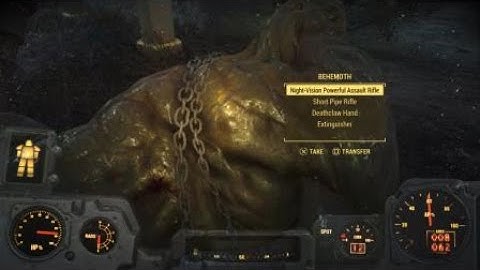 Fallout 4 - Easy Behemoth Kill