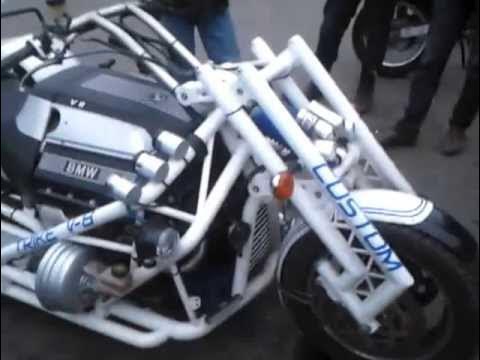 Трицикл с v8