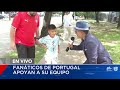 "SIUUU": Fanáticos de Cristiano Ronaldo llegan al estadio de Houston para el juego de Portugal
