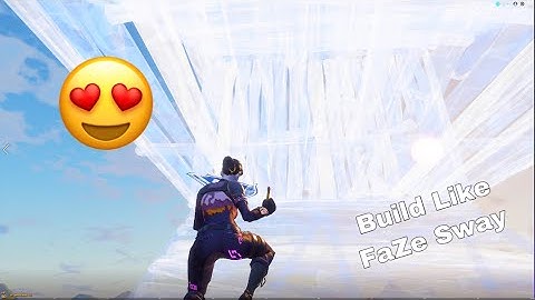 The BEST Highground retake TUTORIAL | How to Build like FaZe Sway (Building tutorial Tips & Tricks)