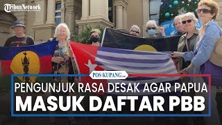 Para Pengunjuk Rasa Desak Agar Papua Barat Dimasukkan dalam Daftar Dekolonisasi PBB