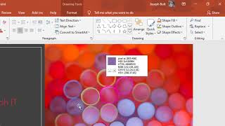 Use Custom Color with RGB code on PowerPoint Use Custom Color with RGB code on PowerPoint