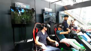 [심포디] 2017 KVRF / SYM4DX & No Limits 체험 (Sym4D Motion Simulator & No limits) screenshot 3