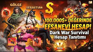 Megalodon Account Showcase (YARA) #7 - Dark War Survival (100,000  USD)