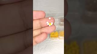 DIY Beads Ring Daisy Flower #diy #shorts #short #shortvideo #shortsvideo #viral #viralshorts #craft screenshot 5