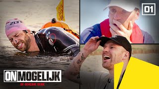 Nederlandse kust afzwemmen in 3 dagen (RECORD) | (On)Mogelijk S2 #1