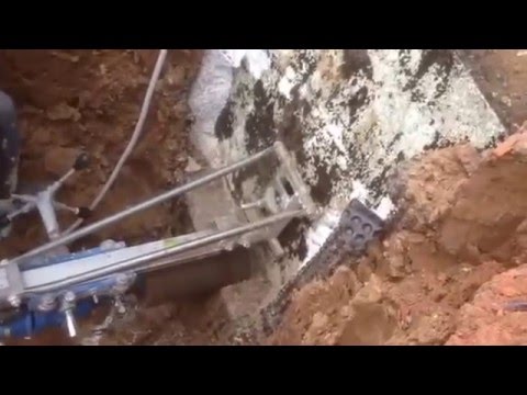 Алмазное бурение отверстий в бетоне