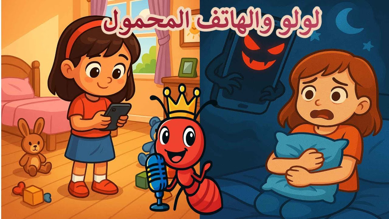 قصة لولو والهاتف المحمول | ماذا فعل الهاتف يا ترى | قصة قبل النوم .
