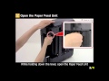 PIXMA MG5620: Removing a jammed paper: Paper Feed Unit