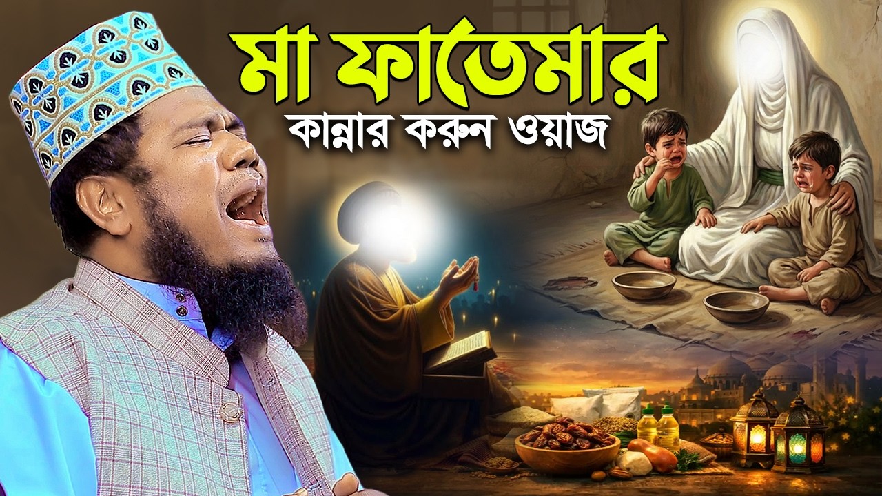 মা ফাতেমার করুন কান্নার ওয়াজ || রুহুল আমিন সিদ্দিকী