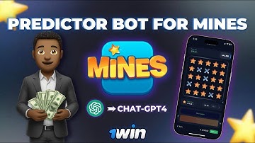 NEW CHAT-GPT 4 PREDICTOR BOT FOR MINES | Mines Predictor Bot | Mines 1Win | Mines Hack | Signal Bot