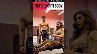 Tiger Shroff And Kriti Sanon Bodybuilding #Shorts 🔥😍 Tiger Shroff Workout For Ganapath Movie #shor