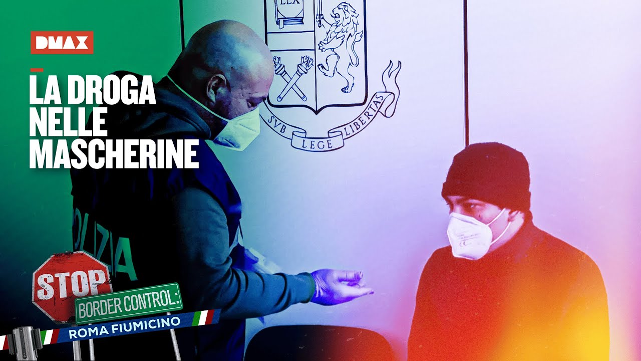 Un ragazzo viene beccato con la droga dentro le mascherine ffp2 | Stop Border Control Fiumicino