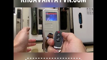 Hướng dẫn cài đặt khoá vân tay thông minh cho cửa kính MK178 từ A-Z đầy đủ chi tiết nhất