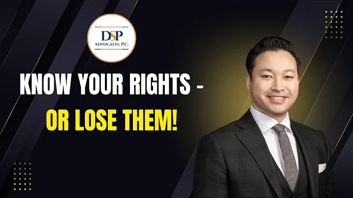 Know Your Rights - Or Lose Them