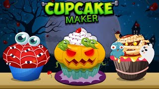 Cupcake Maker | Halloween Games for Kids | KooKie Kids