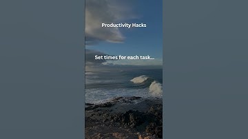 5 Productivity Hacks to Get More Done Every Day! 🚀