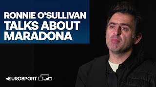 Ronnie O'Sullivan talks about Maradona | Snooker | Eurosport