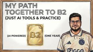 Road to B2 English — My Path Together to B2 (Just AI Tools & Practice)