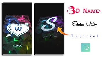 New treding 3d nameart editing | Alight motion video editing Tutorial | technicalmahatma