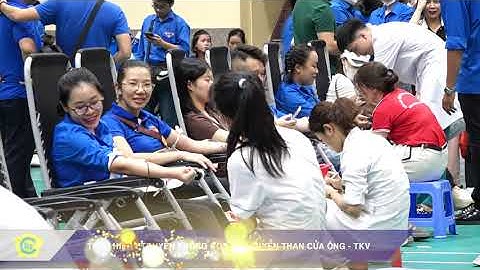 Sôi nổi ngày hội hiến máu tình nguyện của tuổi trẻ TKV