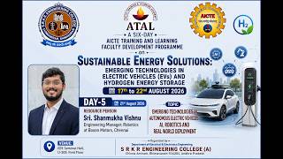 AICTE ATAL Faculty Development Programme 2026 | Sustainable Energy Sources | Day - 5 AN Session
