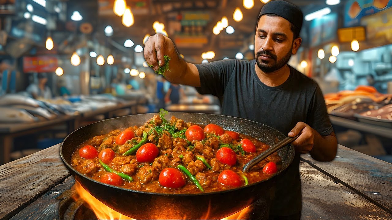 Restaurant Style Chicken Karahi 🍗 | Famous Karachi Street Food | Pakistani Street Food 2025