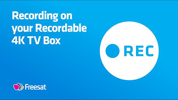 Recording on your Recordable 4K TV Box