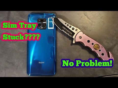 How to Eject A Sim Tray When It Is Stuck Inside of the Device