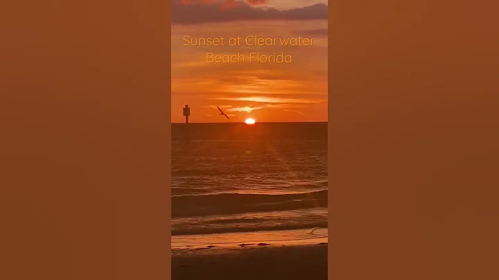 Sunset at Clearwater Beach Florida