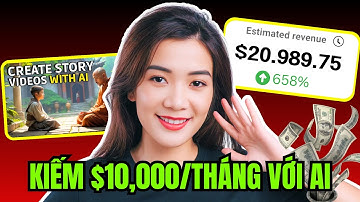 Tạo Video Bằng AI Kiếm 10.000$/Tháng Trên YouTube