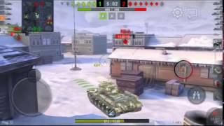 Обычный бой на ИС (Играем в WOT Blitz)