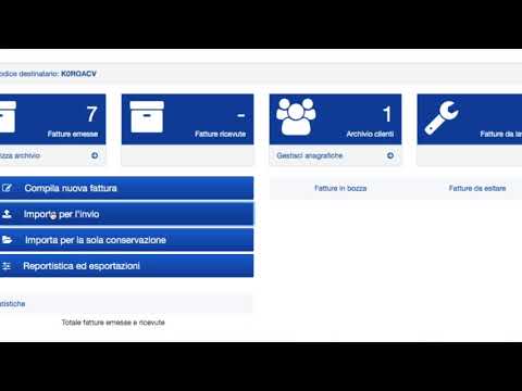 Import xml per invio allo sdi con Service Lab