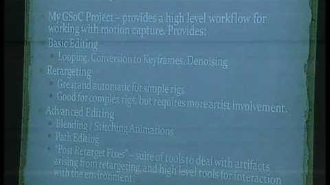 BConf2011 - sunday - 6: Motion Capture & Blender