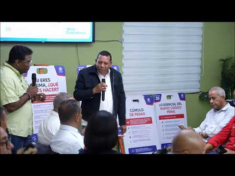 Charla código penal para la ciudadanía,  Barahona.