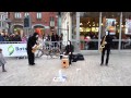 BLOW sax dance trio - Korenmarkt Gent